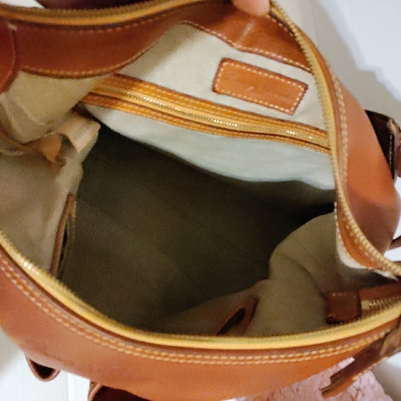 Dooney & Bourke Archives Florentine Medium Lucy Hobo Natural Brown - Picture 12 of 16